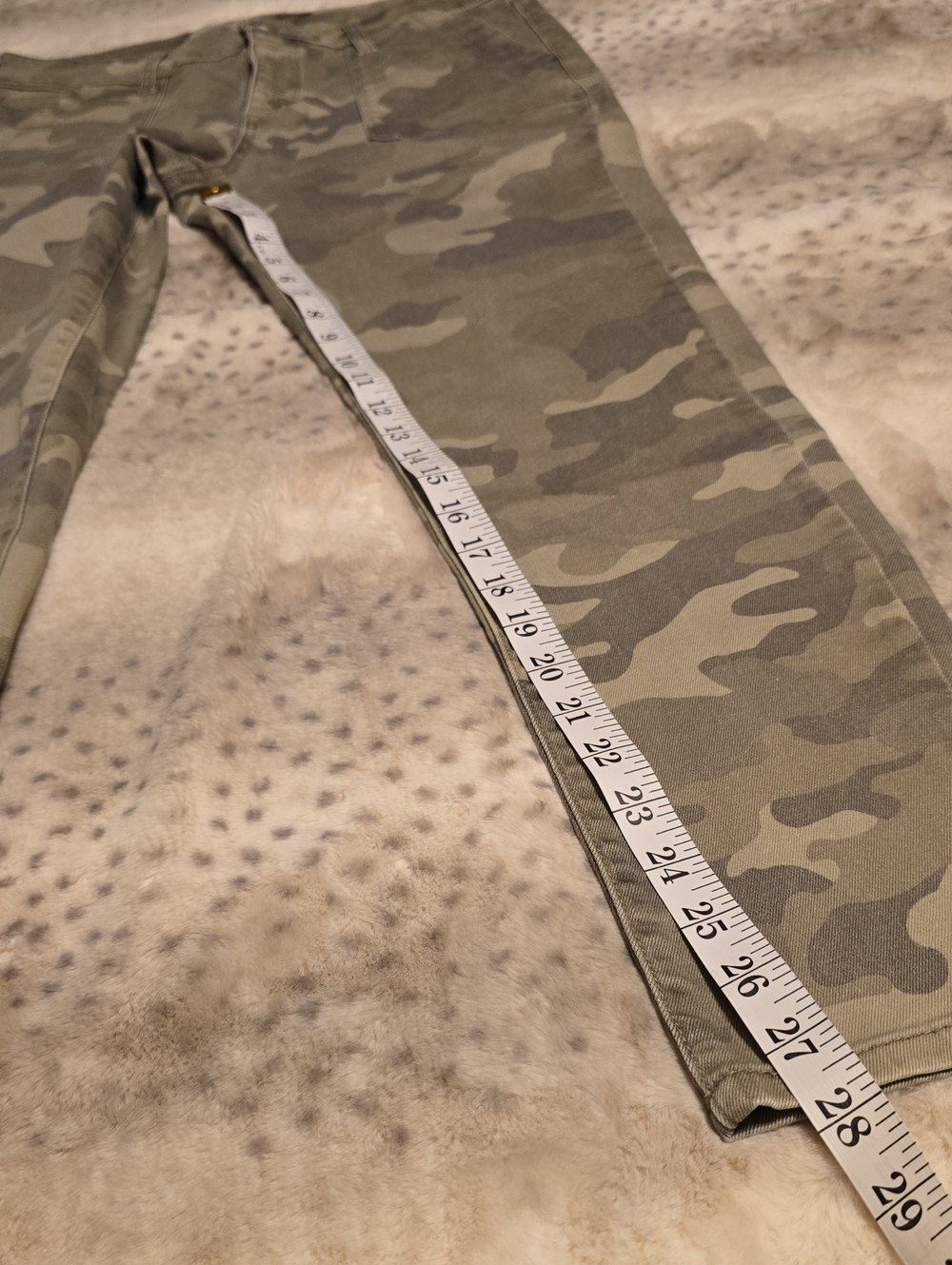 Seven7 Camo Mid-Rise Utility Ankle Skinny Jeans - Picture 9 of 12